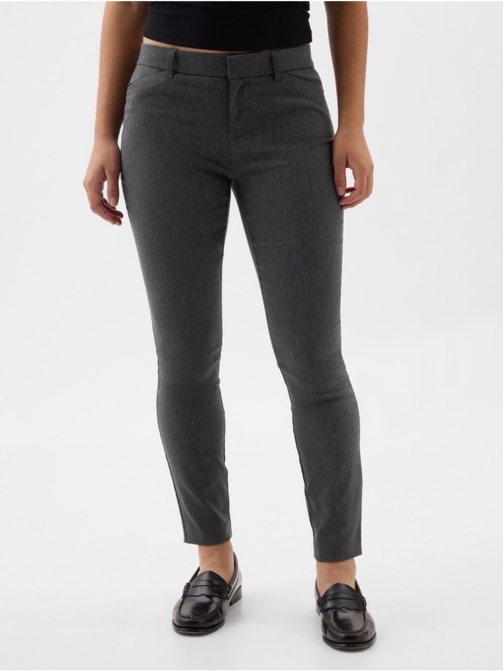 GAP Signature Skinny Ankle Women’s Pants -  Grey - 14
